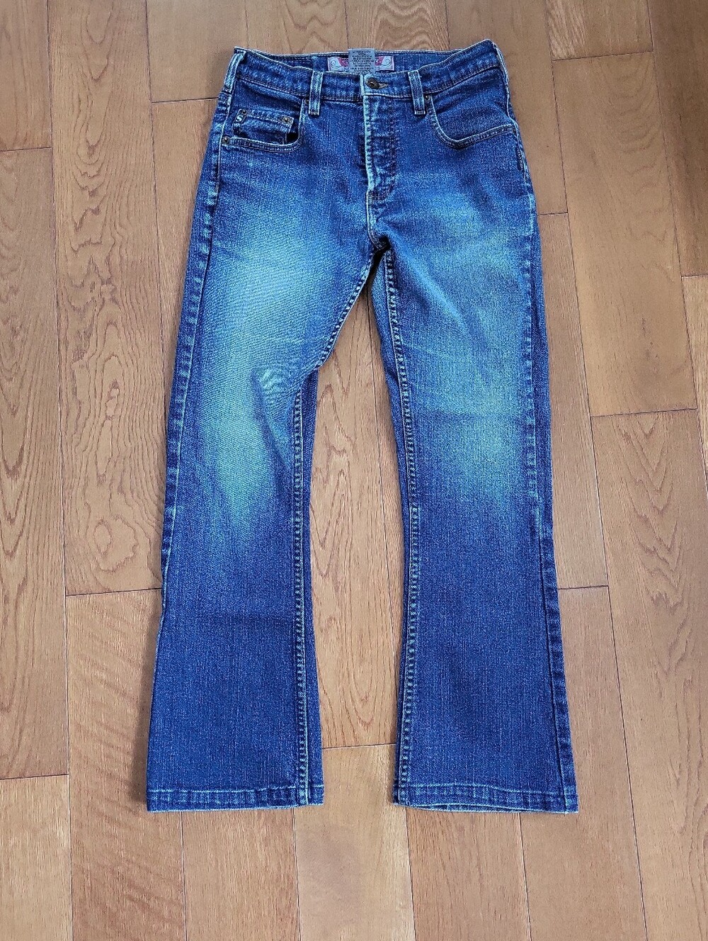 Vintage 90's Silver Women's Jeans Size 30 Y2K Medium Wash Boot Cut Made Canada